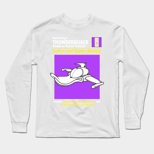 Thunderquack Manual Long Sleeve T-Shirt by OtakuTeez